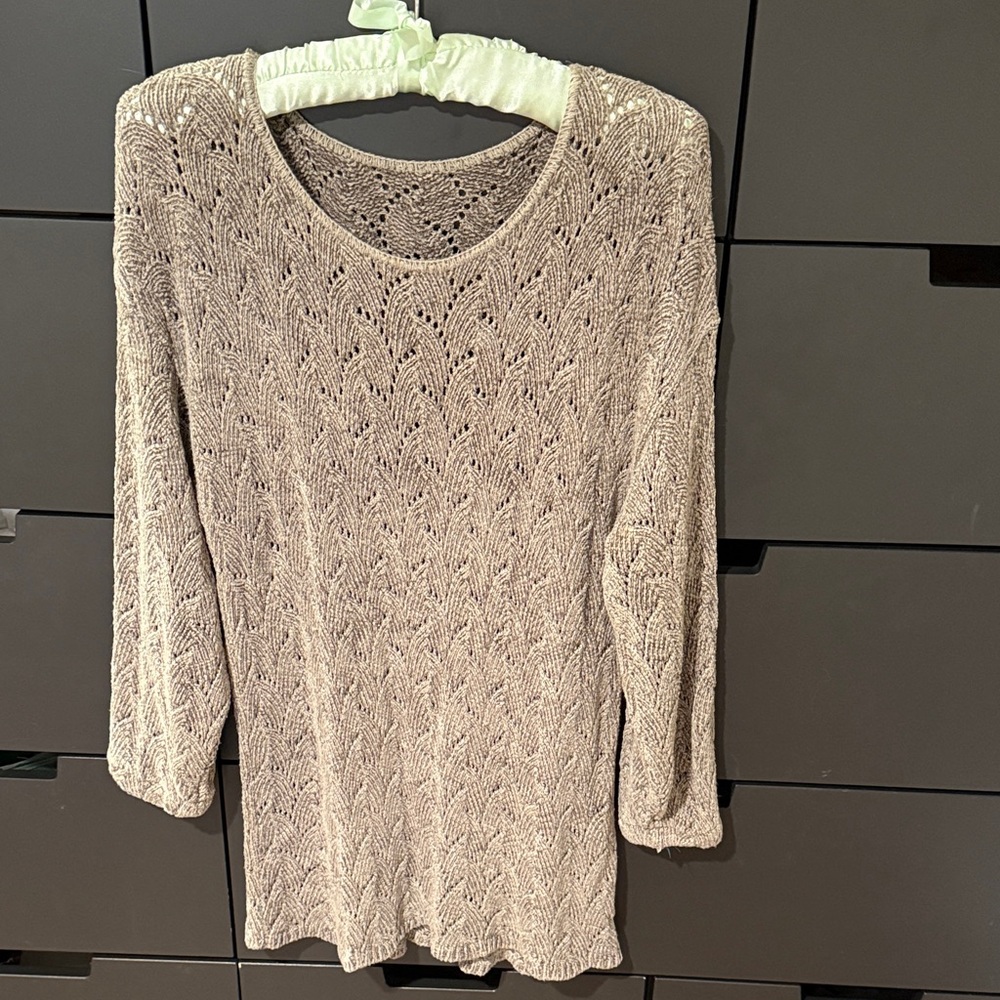 Green Knit Sweater